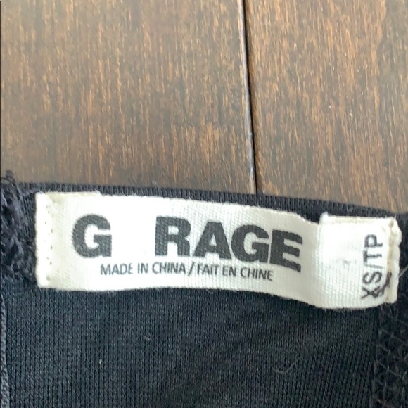 Garage Short Black Dress - Picture 3 of 3